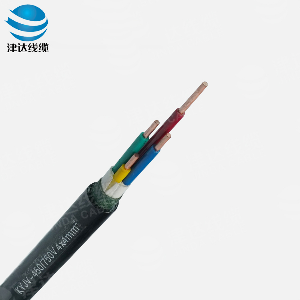 KYJV4*4交联聚乙烯绝缘聚氯乙烯护套控制电缆